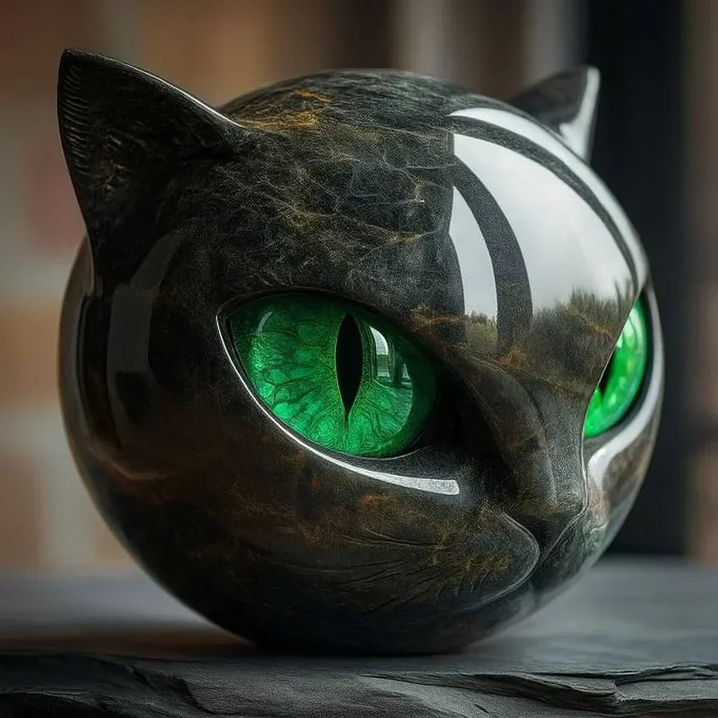 Luna | Scultura gatto pregiata