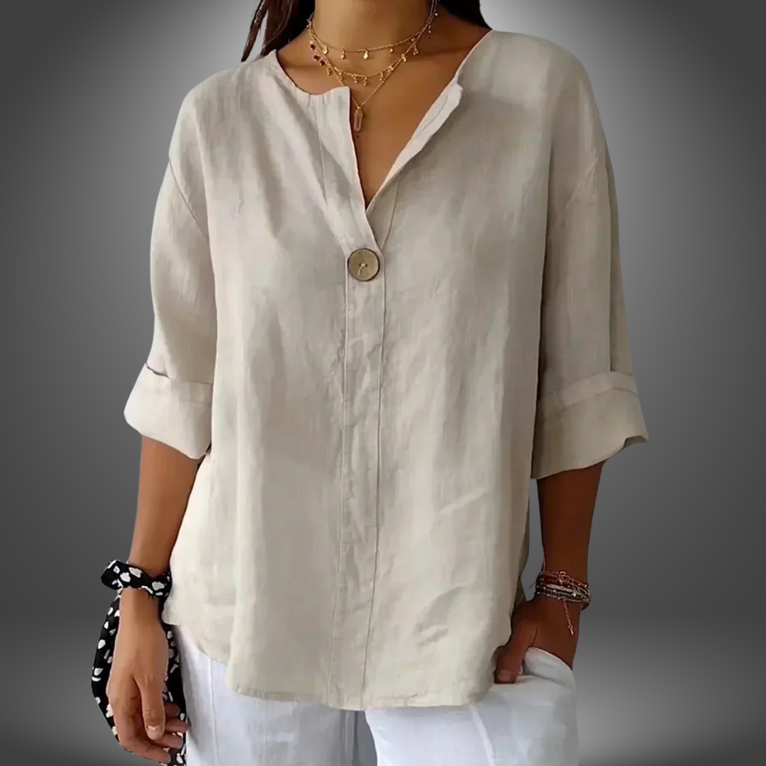 Jessa | Camicia Premium con Scollatura a V