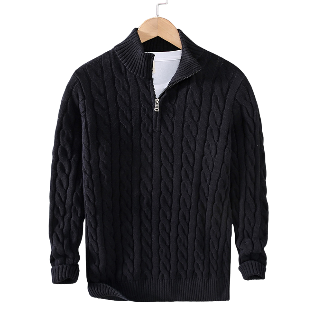 Regale | Pullover con mezza zip