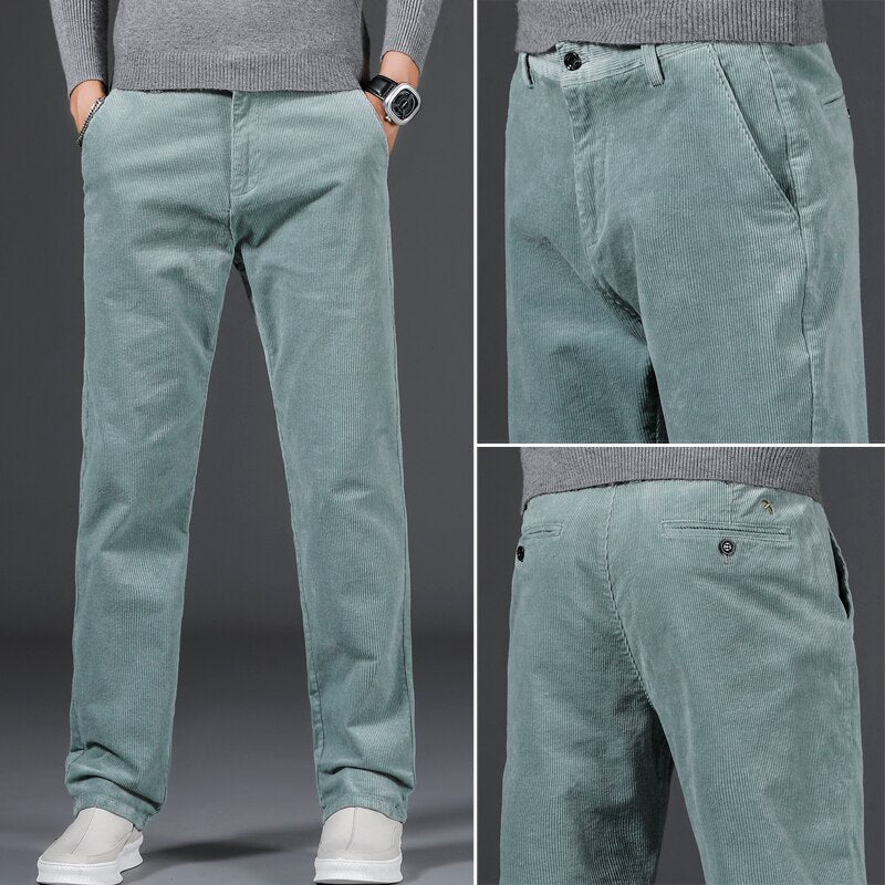 Regale | Pantaloni in velluto a coste a vita media.