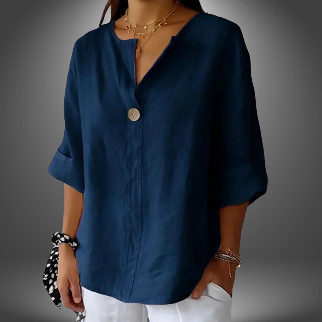 Jessa | Camicia Premium con Scollatura a V