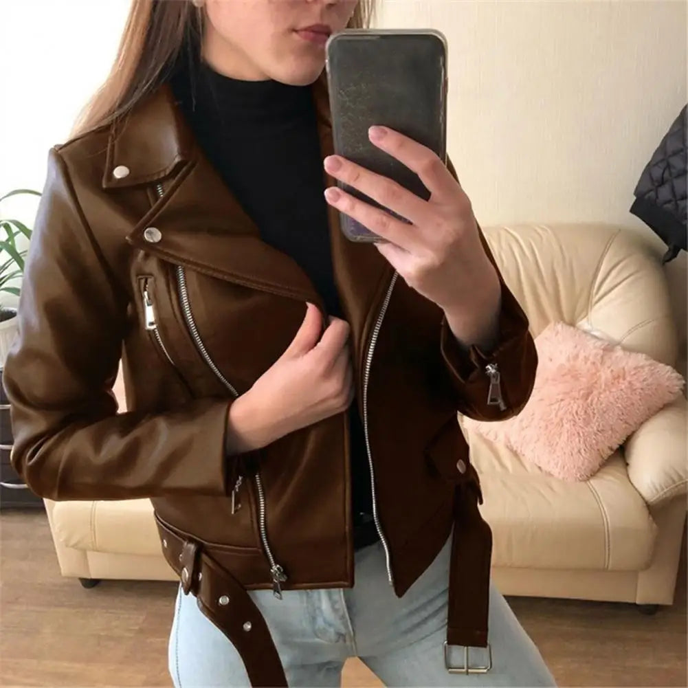 Regale | Giacca elegante in pelle