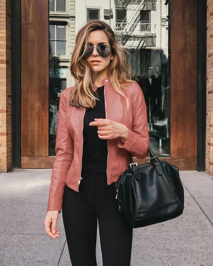 Regale | Giacca elegante in pelle
