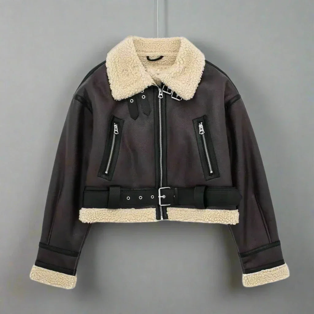 Regale | Giacca elegante in pelle