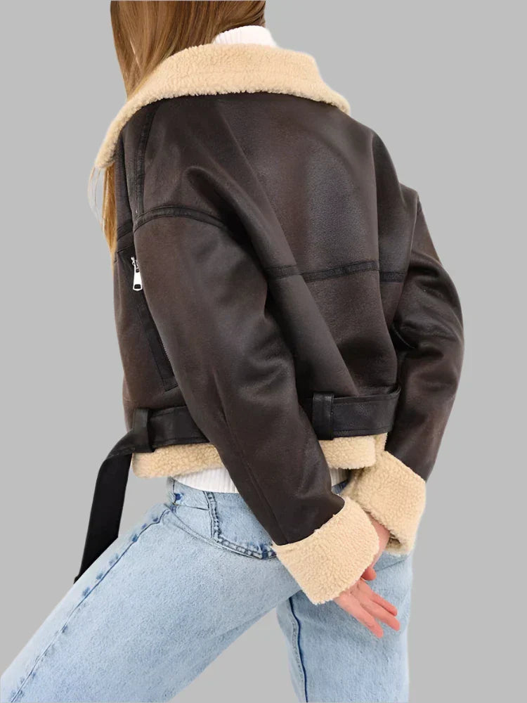 Regale | Giacca elegante in pelle