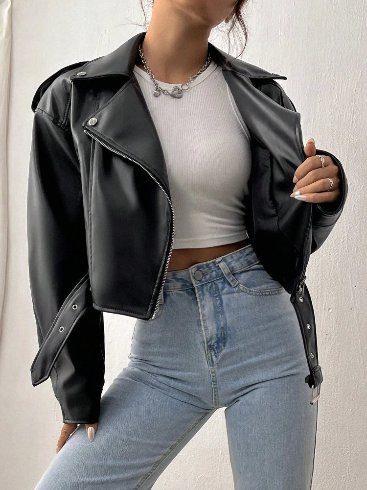 Regale | Giacca elegante in pelle