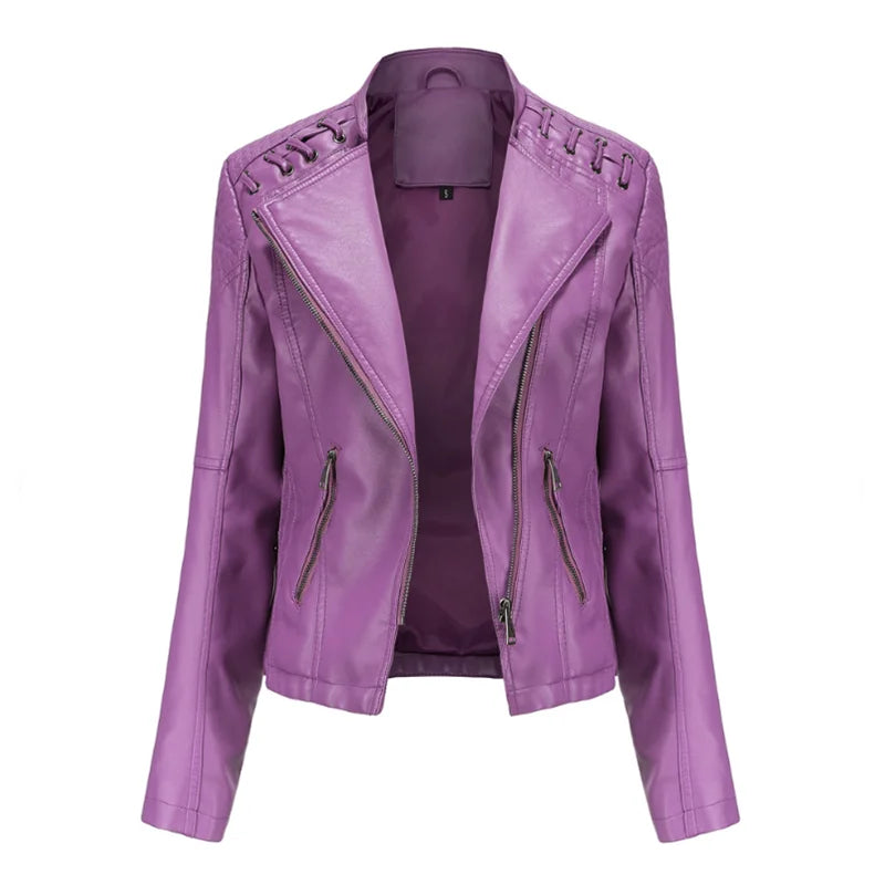 Regale | Giacca elegante in pelle