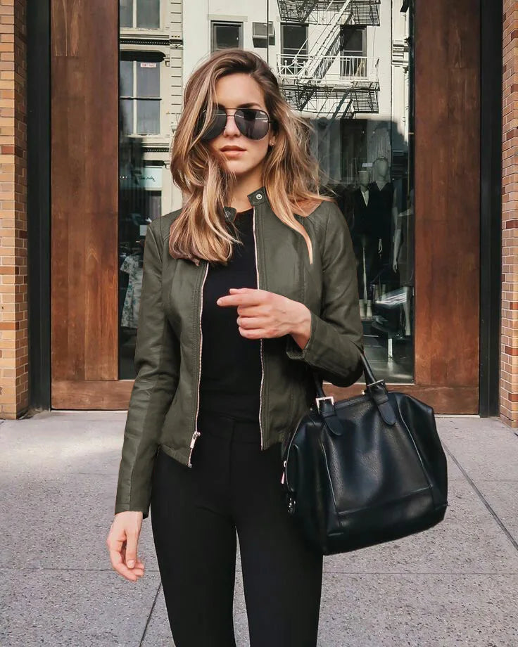 Regale | Giacca elegante in pelle