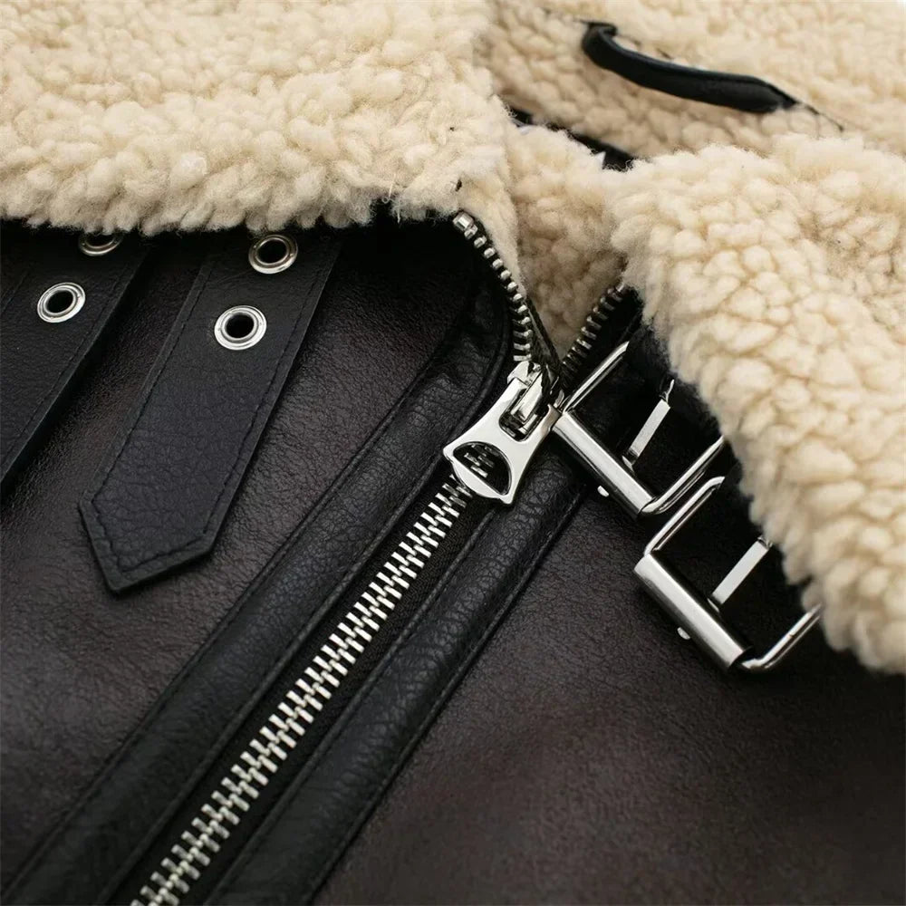 Regale | Giacca elegante in pelle