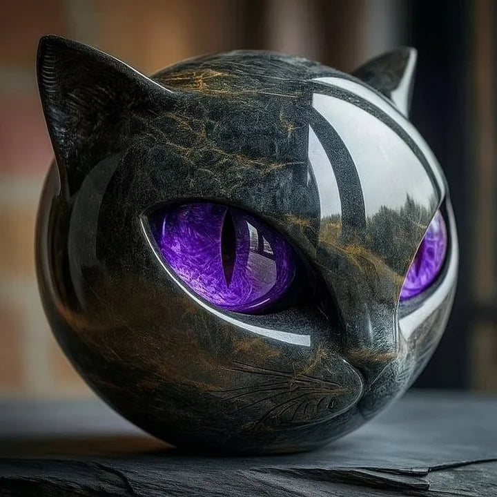 Luna | Scultura gatto pregiata