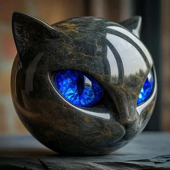 Luna | Scultura gatto pregiata