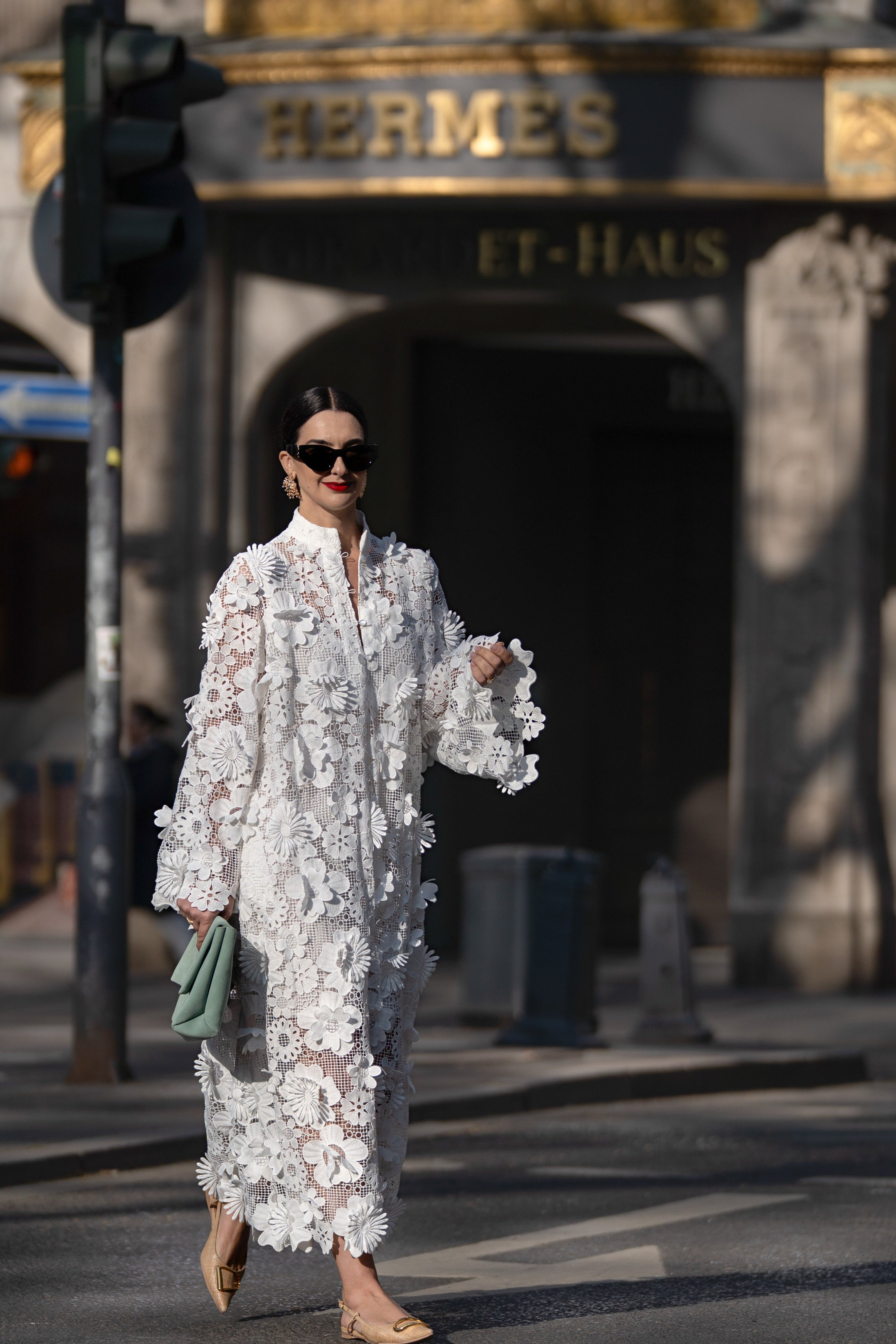 Arianna | Abito Bianco Elegante in Pizzo