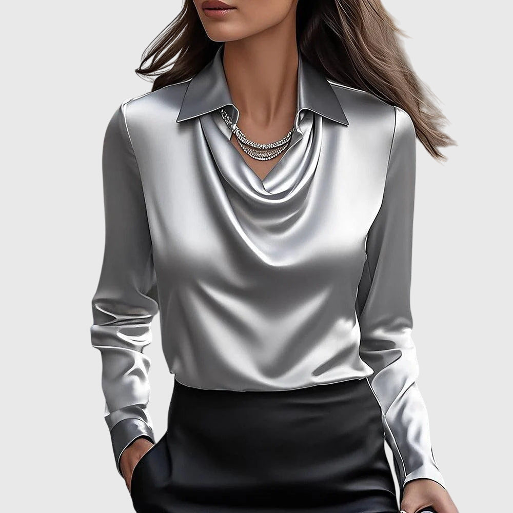 Sylvie | Blusa elegante plissettata