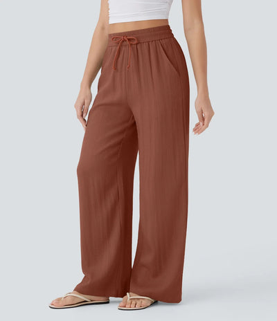 Lisa | Pantaloni in Lino Comodi e Leggeri