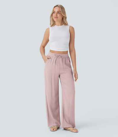 Lisa | Pantaloni in Lino Comodi e Leggeri