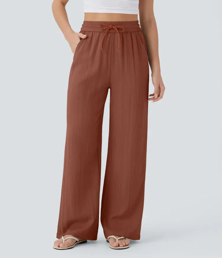 Lisa | Pantaloni in Lino Comodi e Leggeri
