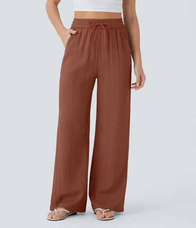 Lisa | Pantaloni in Lino Comodi e Leggeri