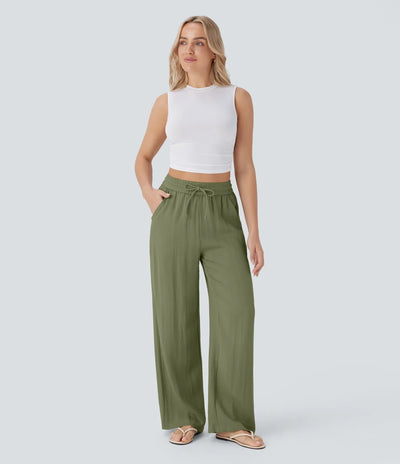 Lisa | Pantaloni in Lino Comodi e Leggeri