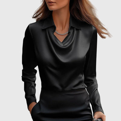Sylvie | Blusa elegante plissettata