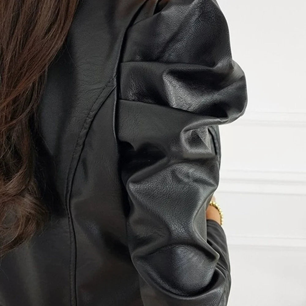 Girasole | Giacca in Pelle Artigianale da Donna