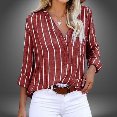 Giana | Blusa Artigianale a Righe