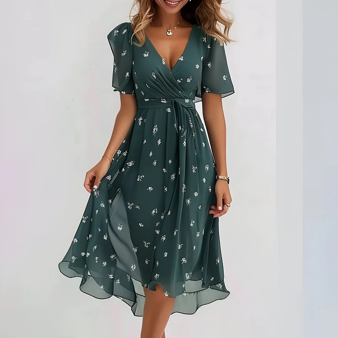 Palmira | Elegante abito estivo fatto a mano