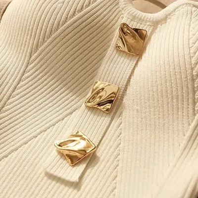 Carmela | Elegante top in maglia artigianale