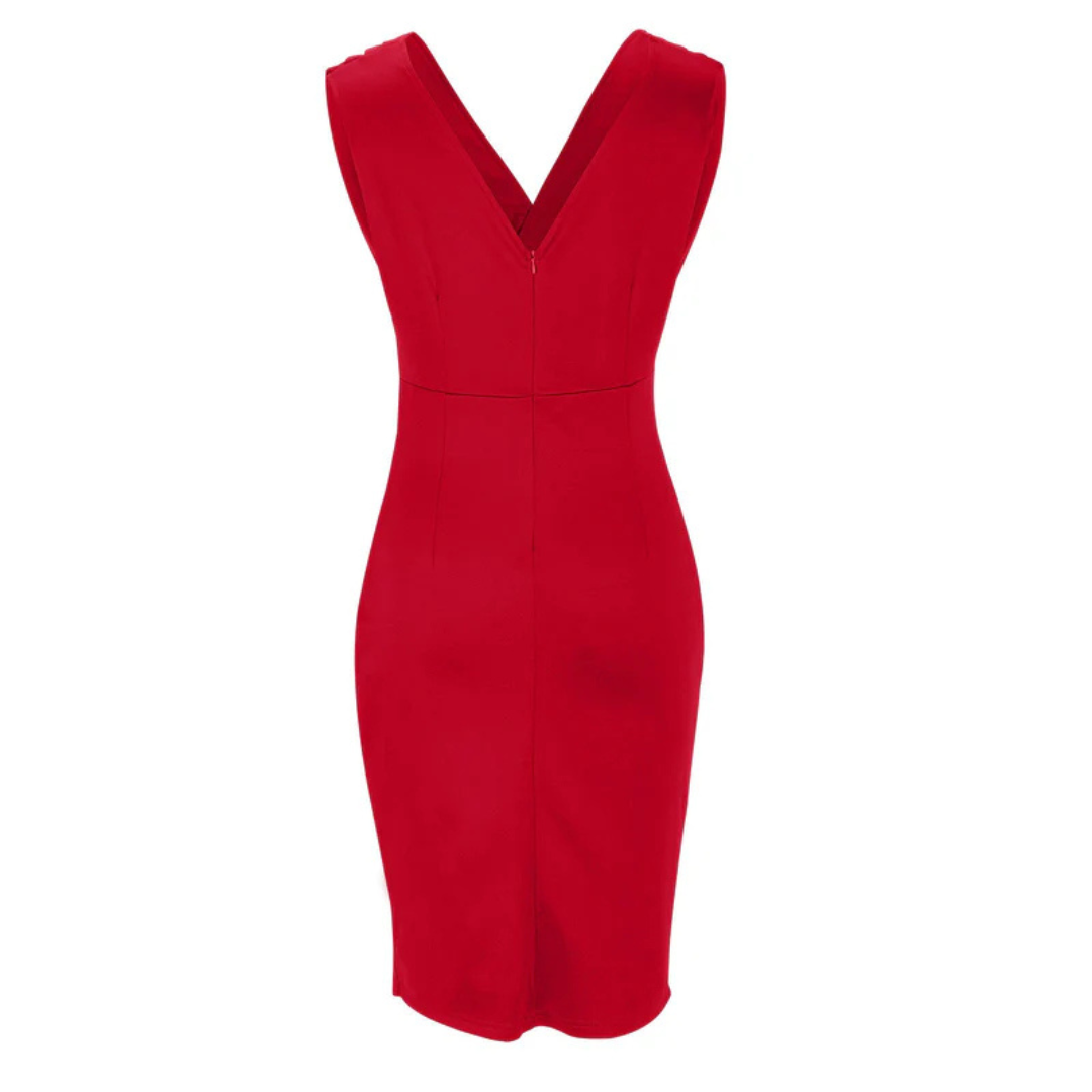 Sabrina | Elegante abito aderente con scollatura a V