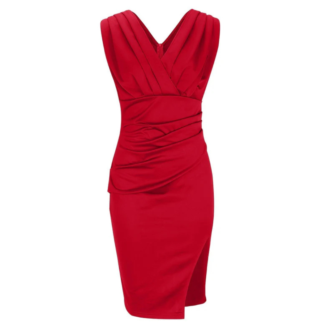 Sabrina | Elegante abito aderente con scollatura a V