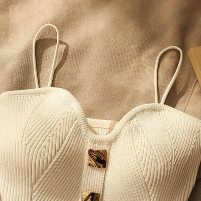 Carmela | Elegante top in maglia artigianale