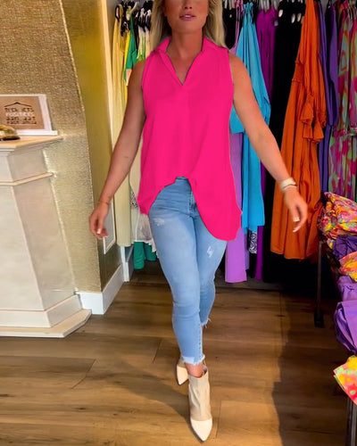 Lily | Top elegante con ruches eleganti