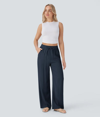Lisa | Pantaloni in Lino Comodi e Leggeri