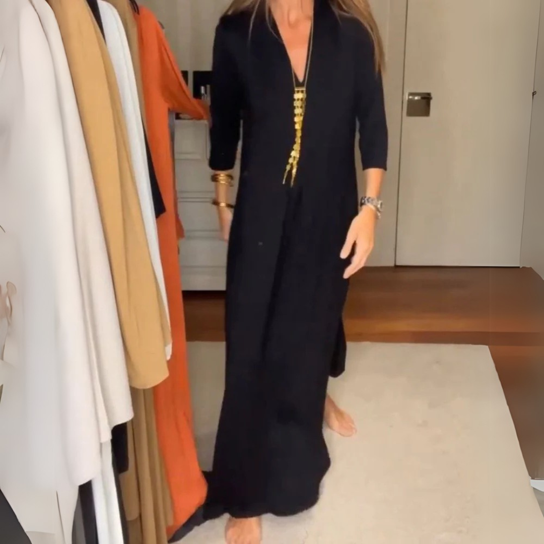 Leila | Abito lungo primaverile-estivo premium