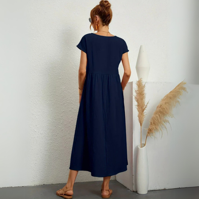 Elvezia | Abito midi artigianale