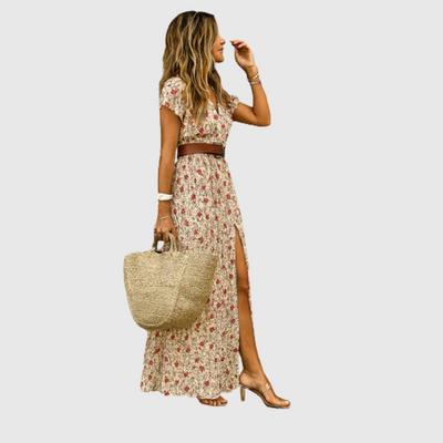 Lila | Vestito boho artigianale