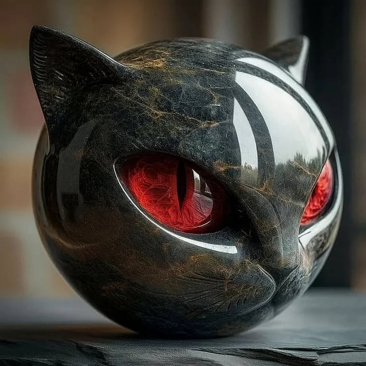 Luna | Scultura gatto pregiata