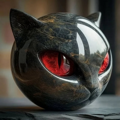 Luna | Scultura gatto pregiata