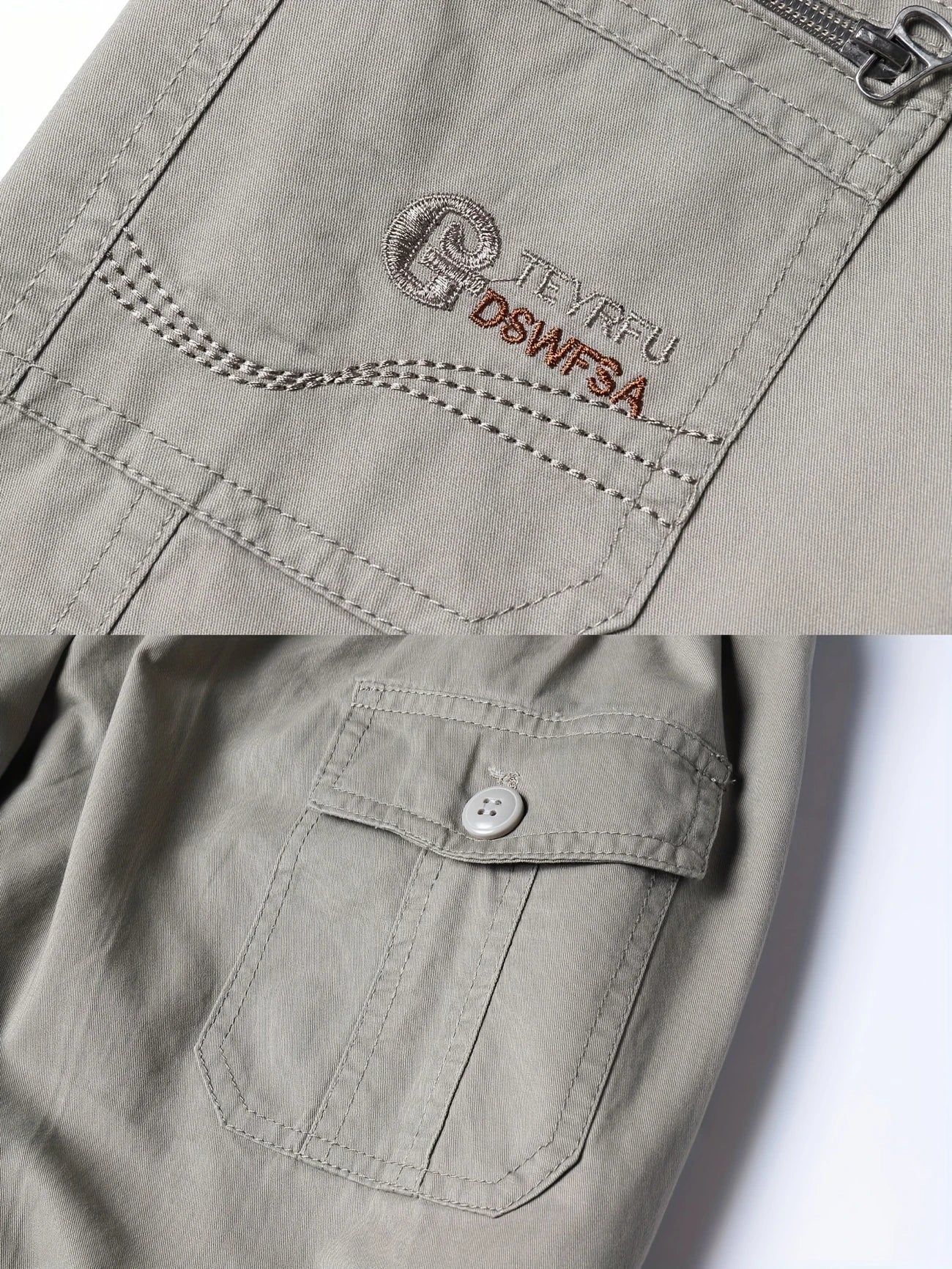 Regale | Pantaloni cargo corti leggeri con tasche