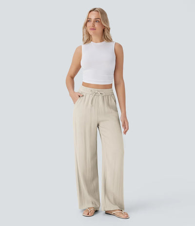Lisa | Pantaloni in Lino Comodi e Leggeri