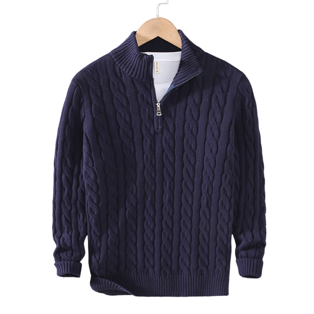 Regale | Pullover con mezza zip