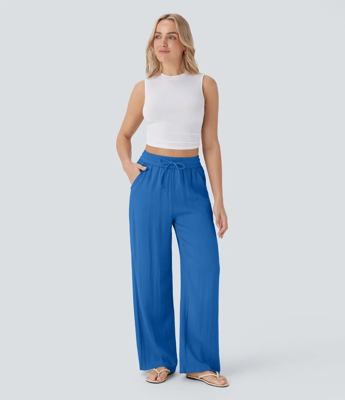 Lisa | Pantaloni in Lino Comodi e Leggeri