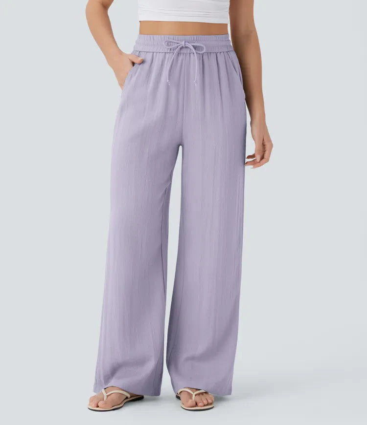 Lisa | Pantaloni in Lino Comodi e Leggeri