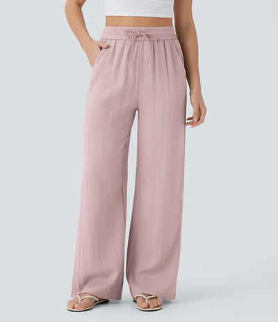 Lisa | Pantaloni in Lino Comodi e Leggeri
