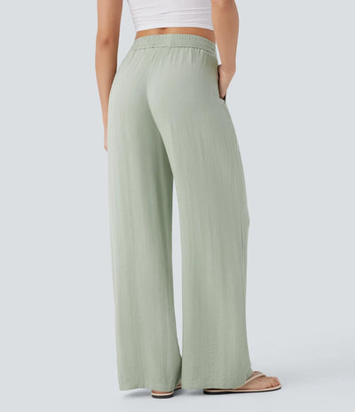 Lisa | Pantaloni in Lino Comodi e Leggeri