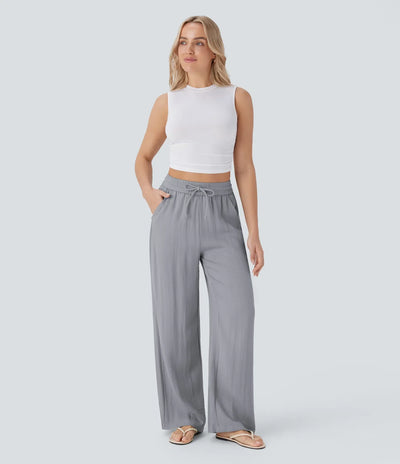 Lisa | Pantaloni in Lino Comodi e Leggeri