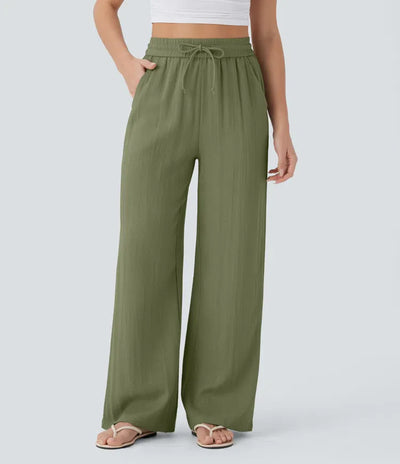 Lisa | Pantaloni in Lino Comodi e Leggeri