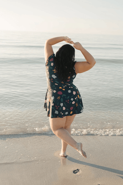 Sophie | Costume da bagno elegante con volant e reggiseno integrato