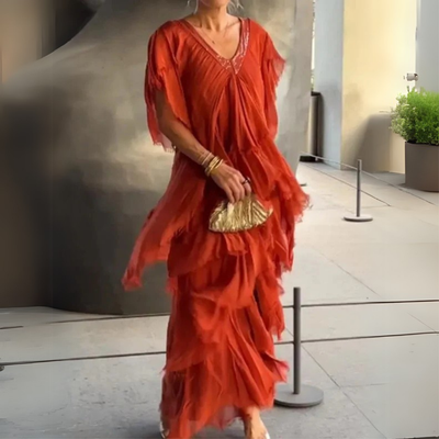 Diletta | Abito Lungo Elegante
