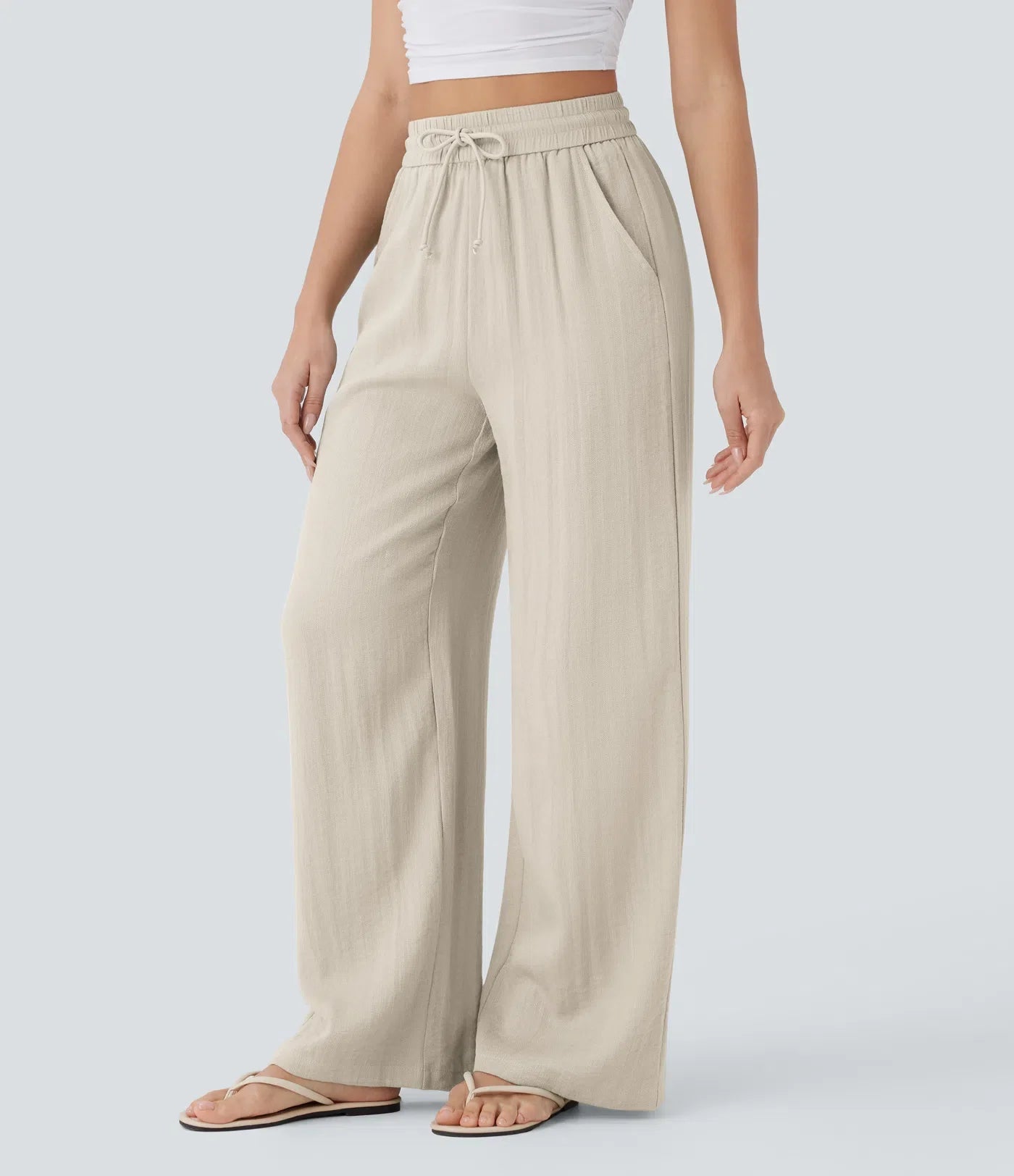 Lisa | Pantaloni in Lino Comodi e Leggeri