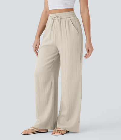 Lisa | Pantaloni in Lino Comodi e Leggeri